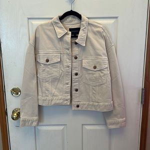 Banana Republic tan jean jacket
